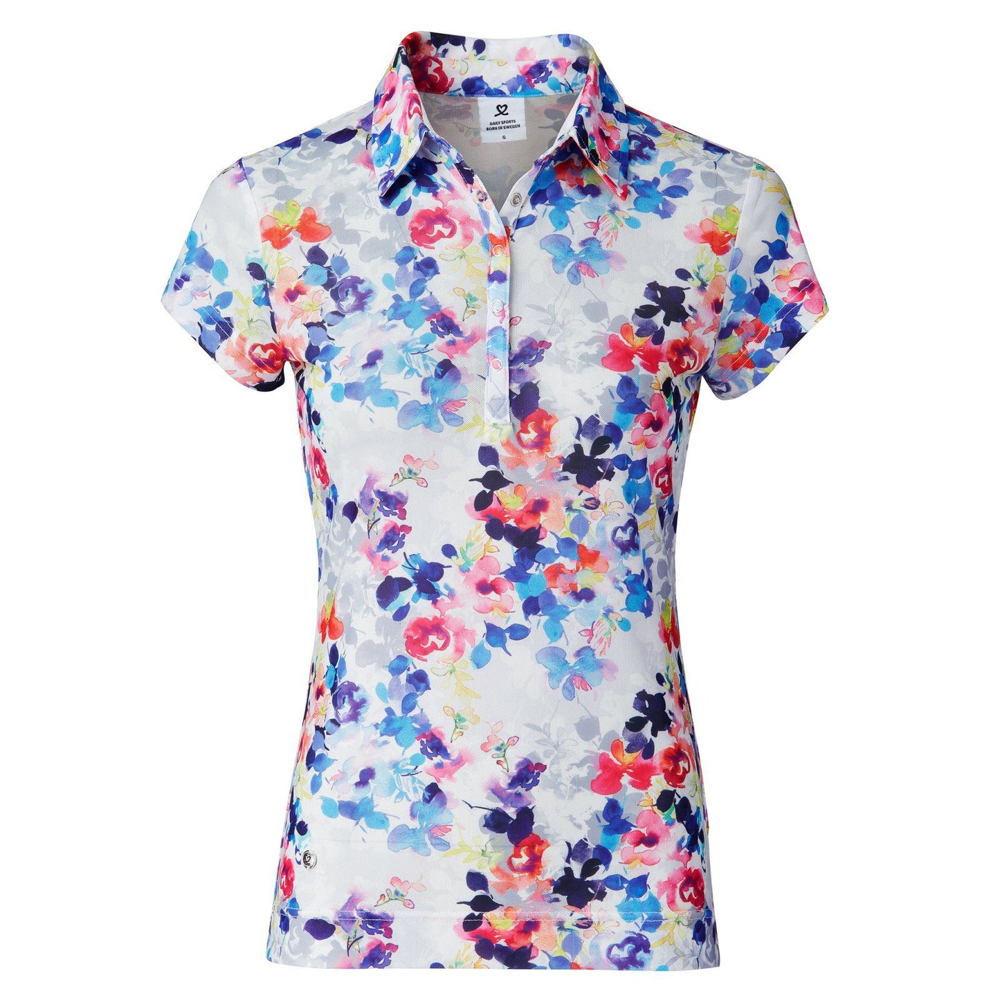 Daily Sports Ladies All-Over Mesh Golf Polo Shirt
