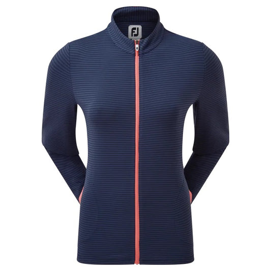 FootJoy Ladies Tonal Stripe Golf Mid Layer 88472