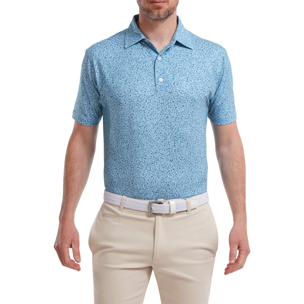 Footjoy Granite Print Lisle Golf Shirt 88417