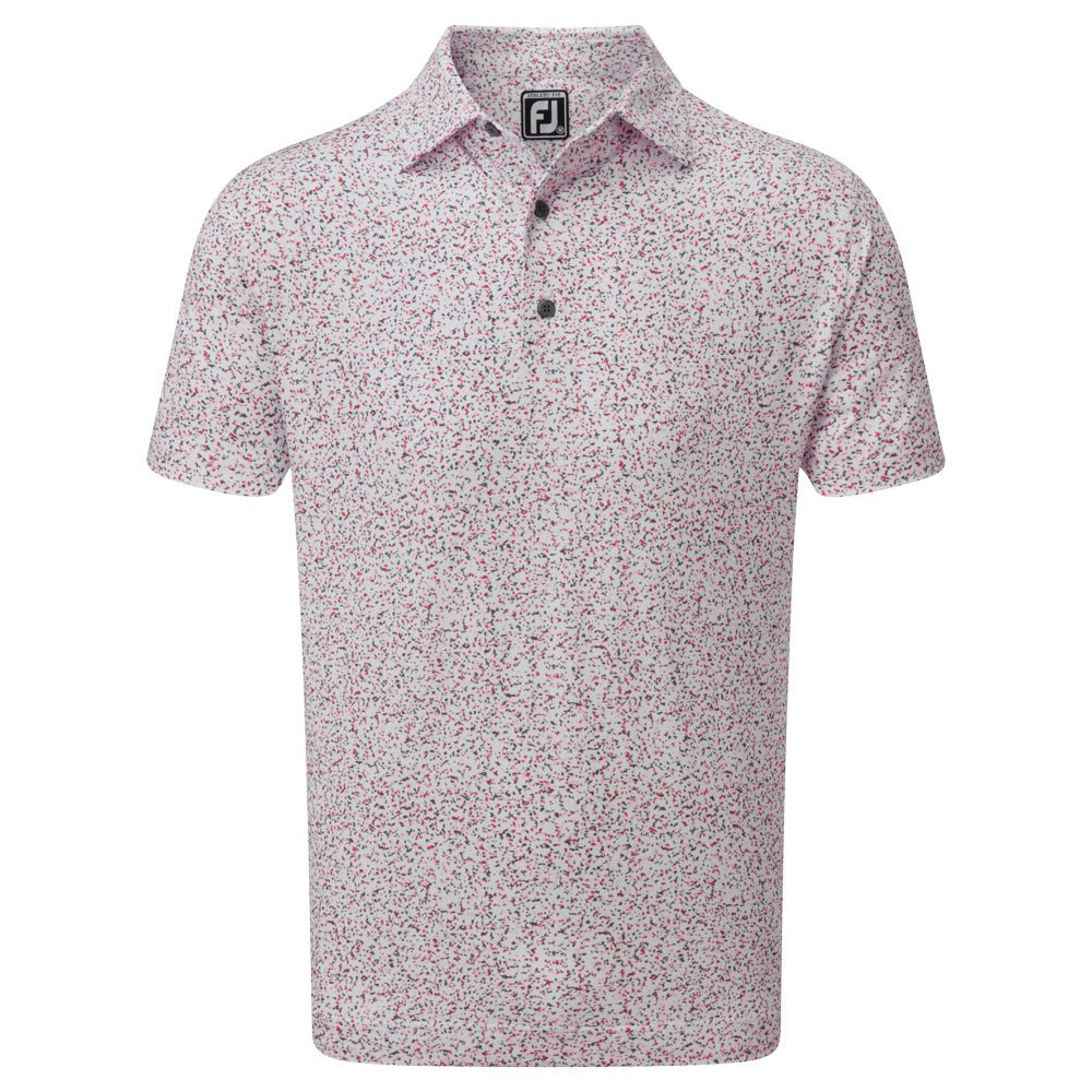 Footjoy Granite Print Lisle Golf Shirt