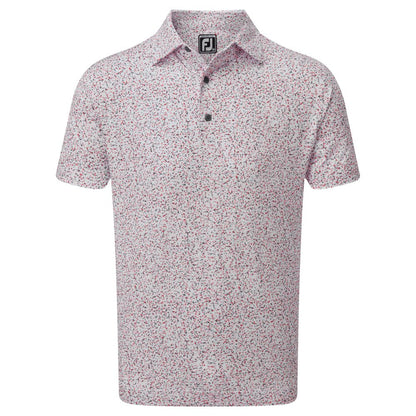 Footjoy Granite Print Lisle Golf Shirt