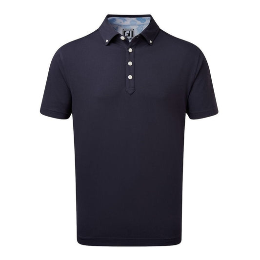 Footjoy Vintage Floral Trim Golf Polo Shirt 87961