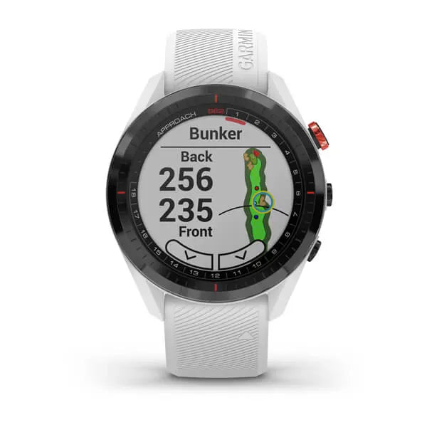 GARMIN Approach S62 ゴルフ GPSウォッチ Garmin Approach S62 Golf GPS Watch | White – Clarkes Golf