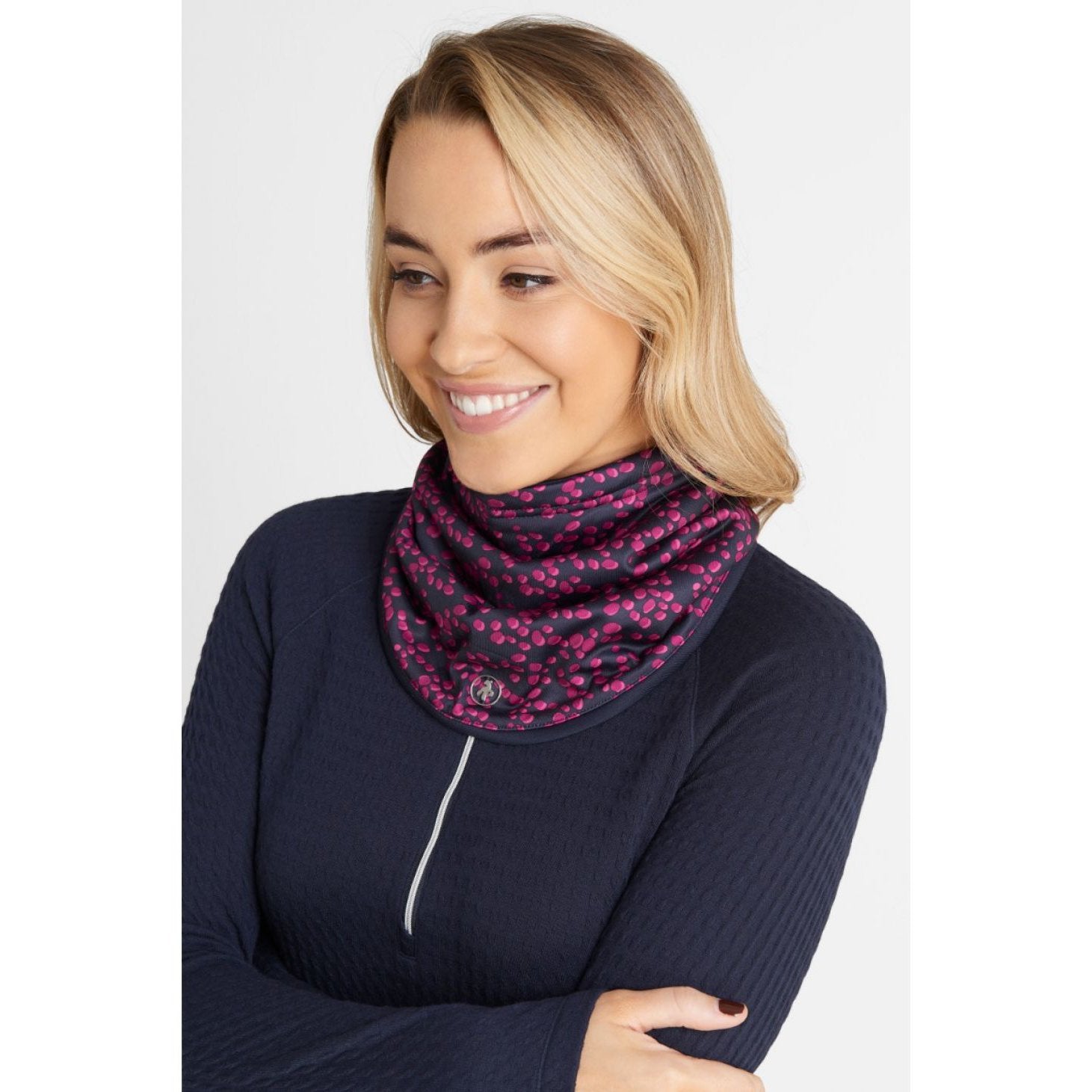 Green Lamb Ladies Geo Reversible Golf Snood AG21912