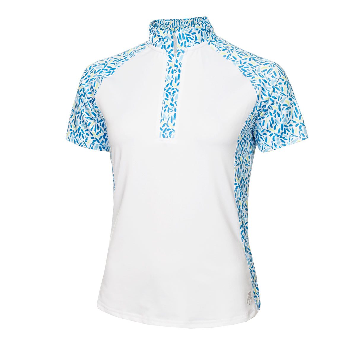 Green Lamb Ladies Katie Printed Golf Polo Shirt SG