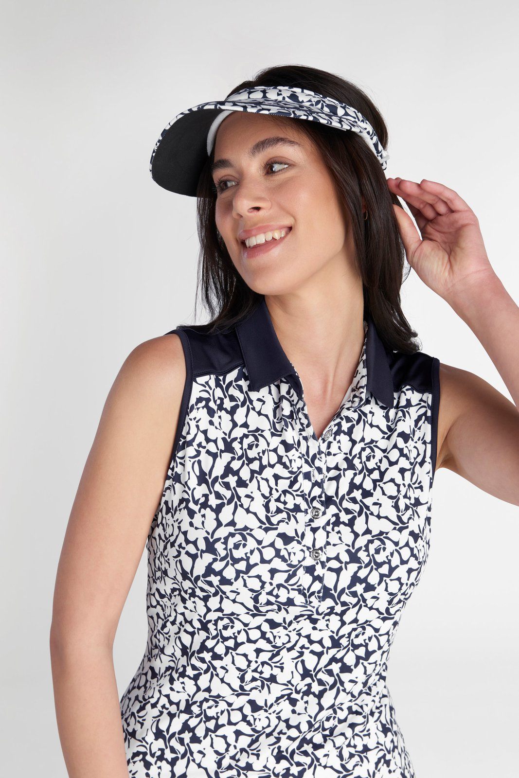 Green Lamb Ladies Kaye S/L Printed Golf Dress SG22926