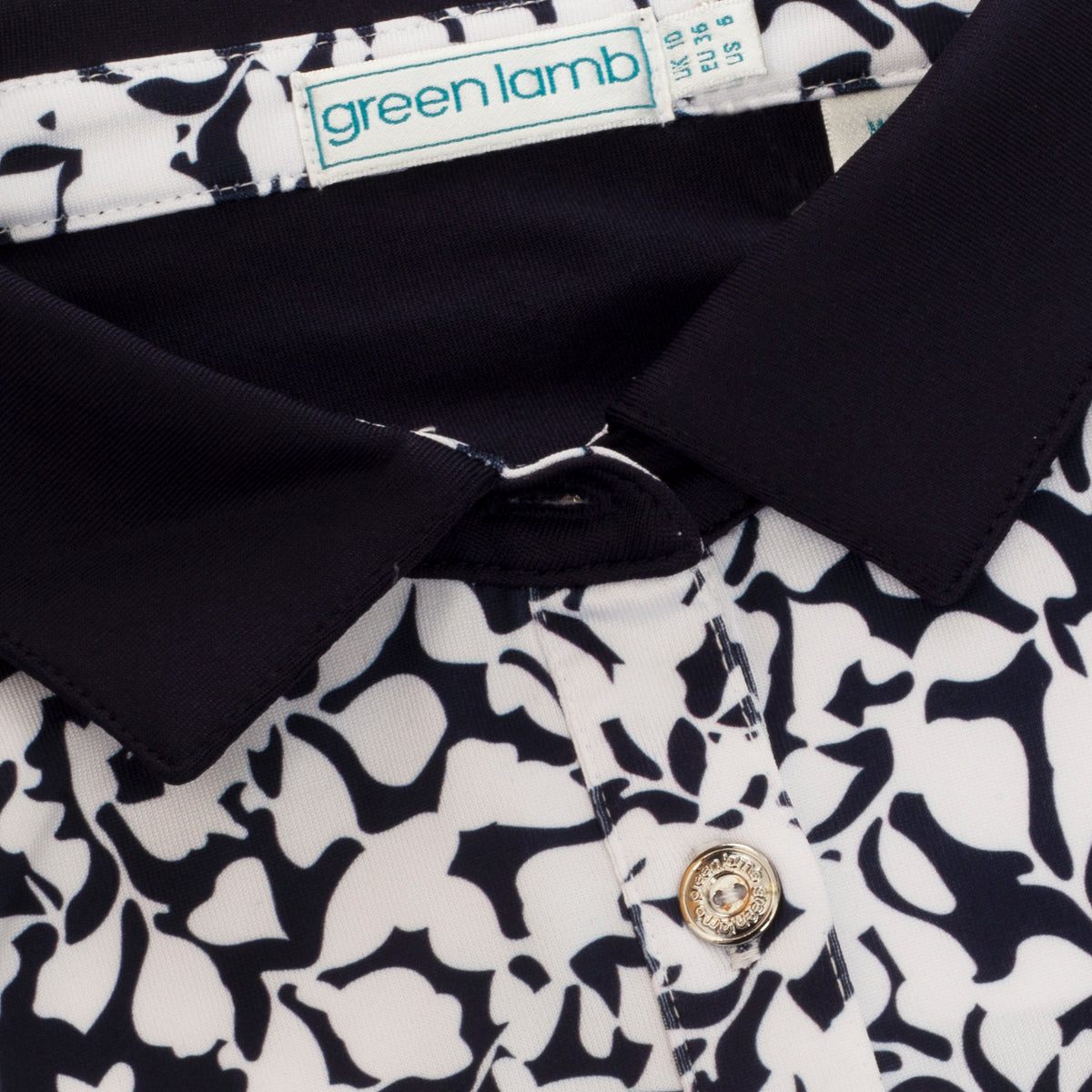 Green Lamb Ladies Kaye S/L Printed Golf Dress SG22926