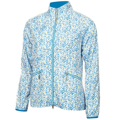 Green Lamb Ladies Keela Printed Golf Windbreaker SG