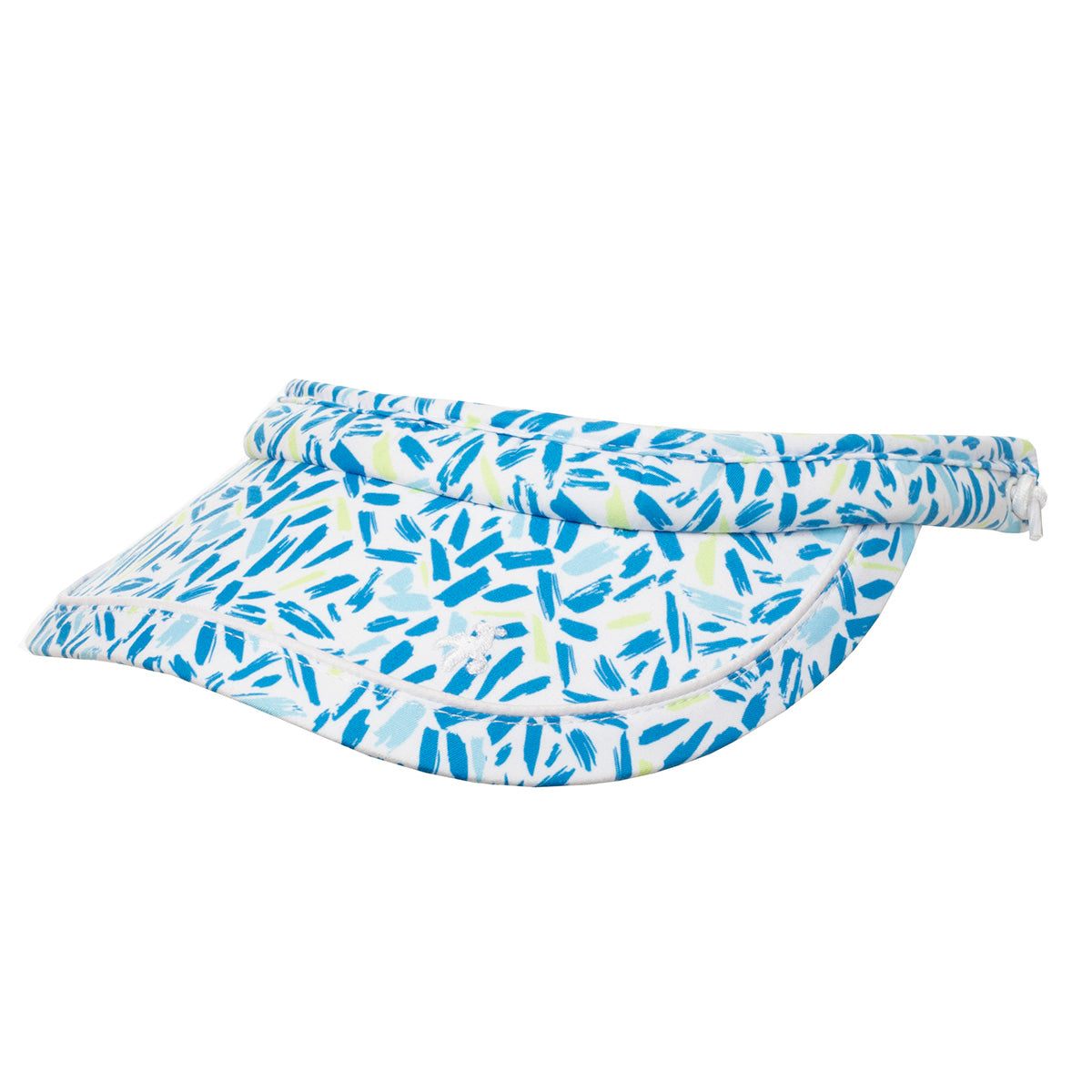 Green Lamb Ladies Kendal Printed Coil Golf Visor SG