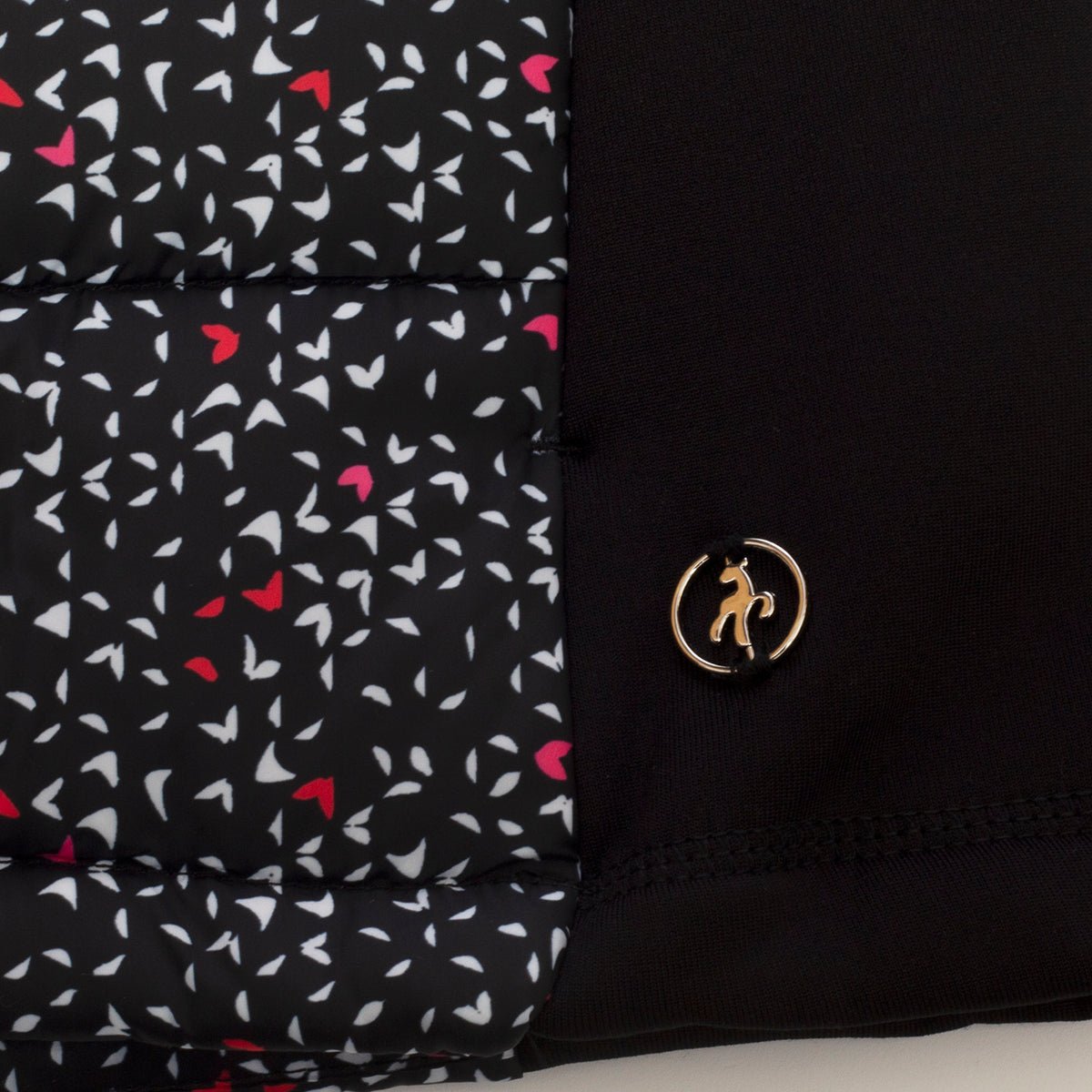 Green Lamb Ladies Maggie Padded Printed Golf Gilet AG22950