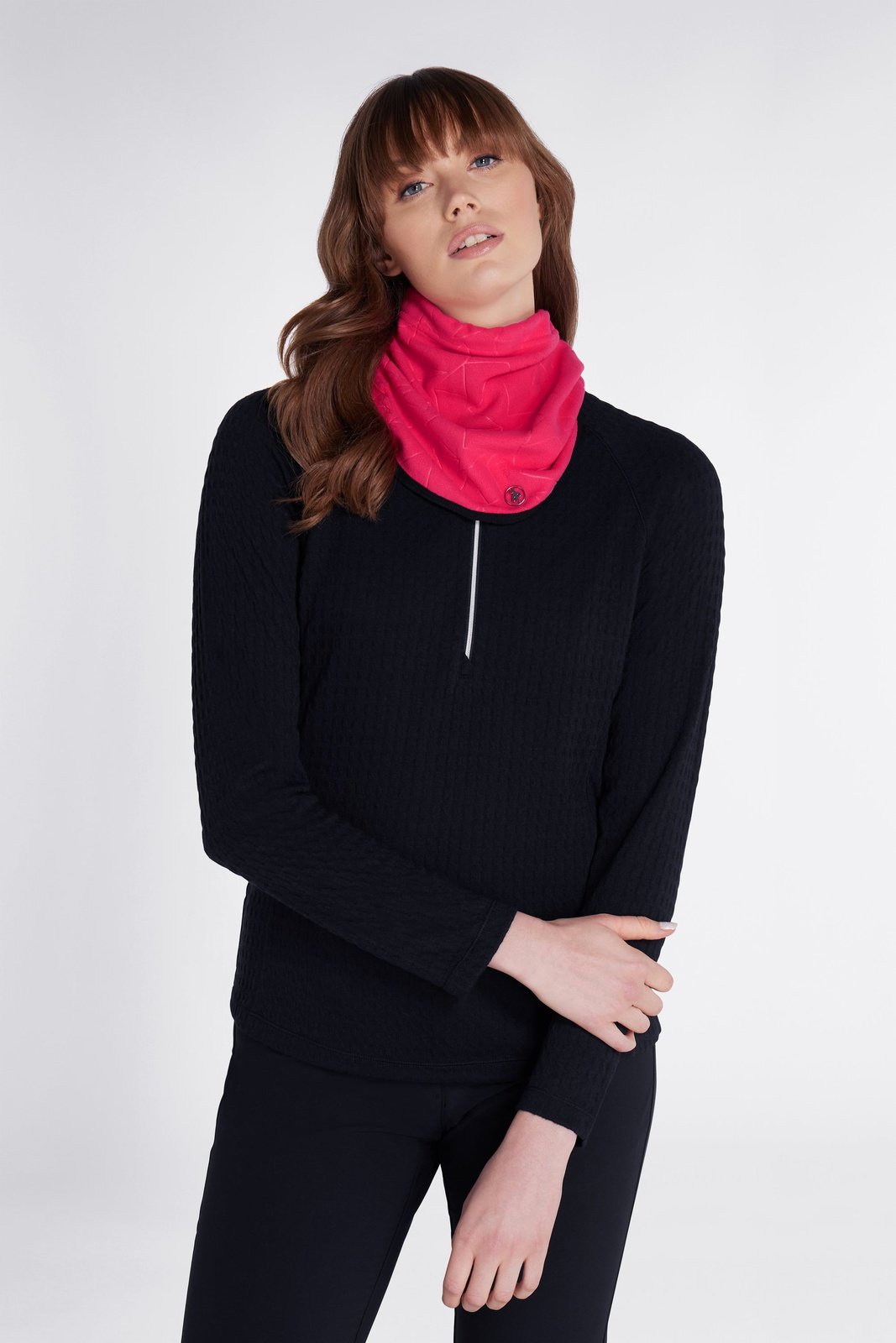 Green Lamb Textured Fleece Golf Snood AG22957