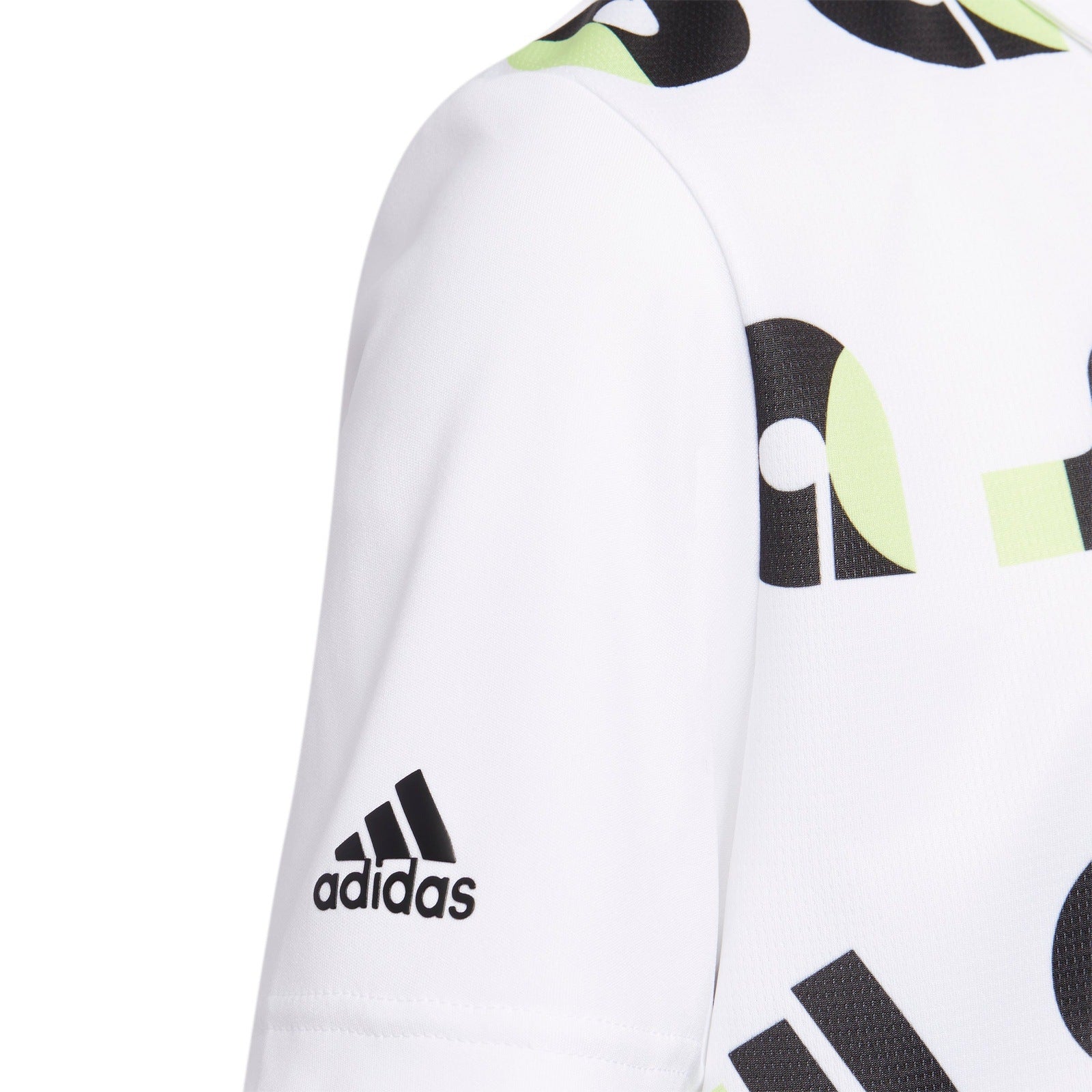 Junior adidas Graphic Print Golf Polo Shirt HC0251