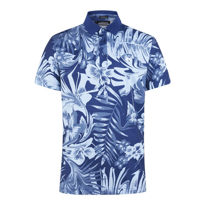 J.Lindeberg Martin Print Golf Polo Shirt GMJT07413