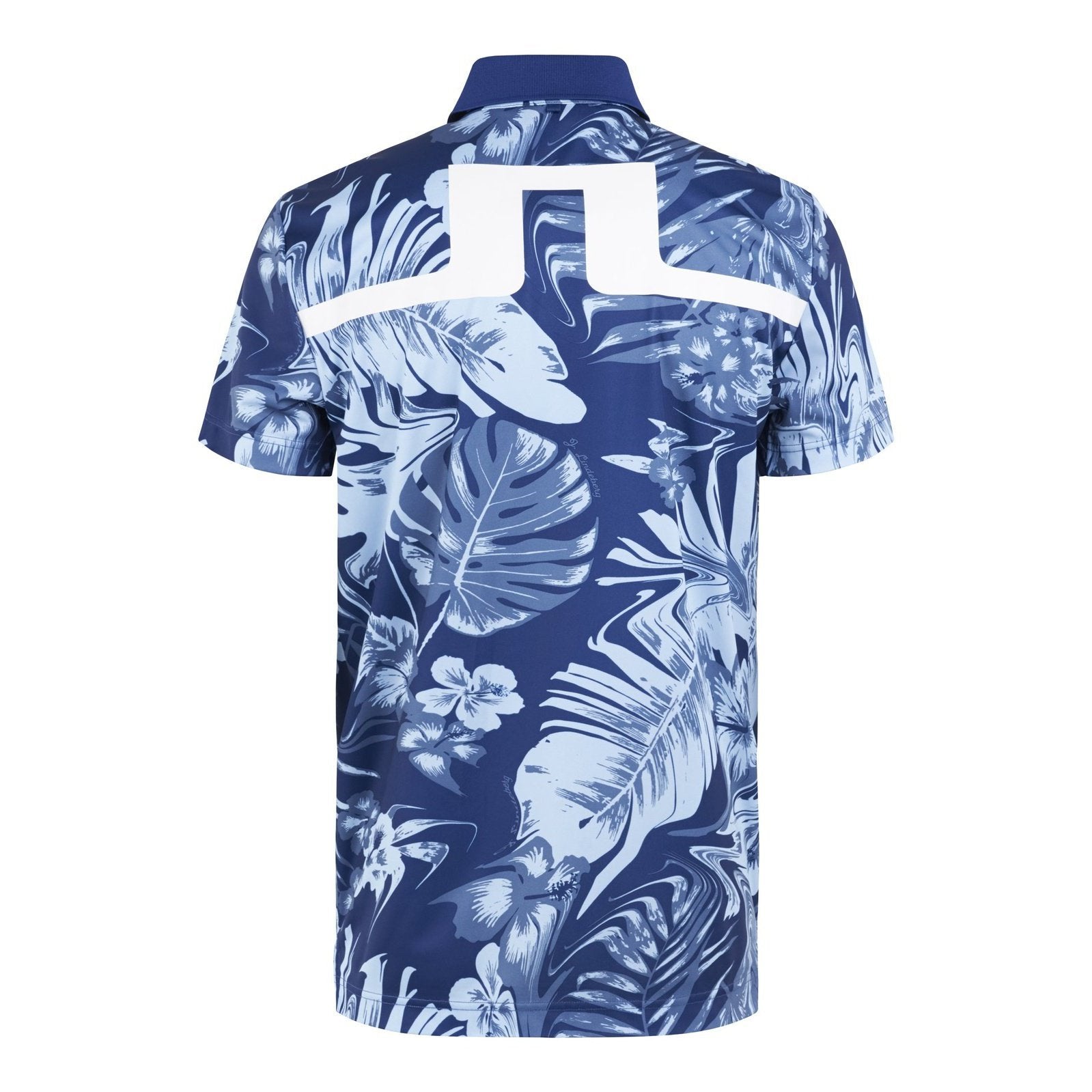 J.Lindeberg Martin Print Golf Polo Shirt GMJT07413