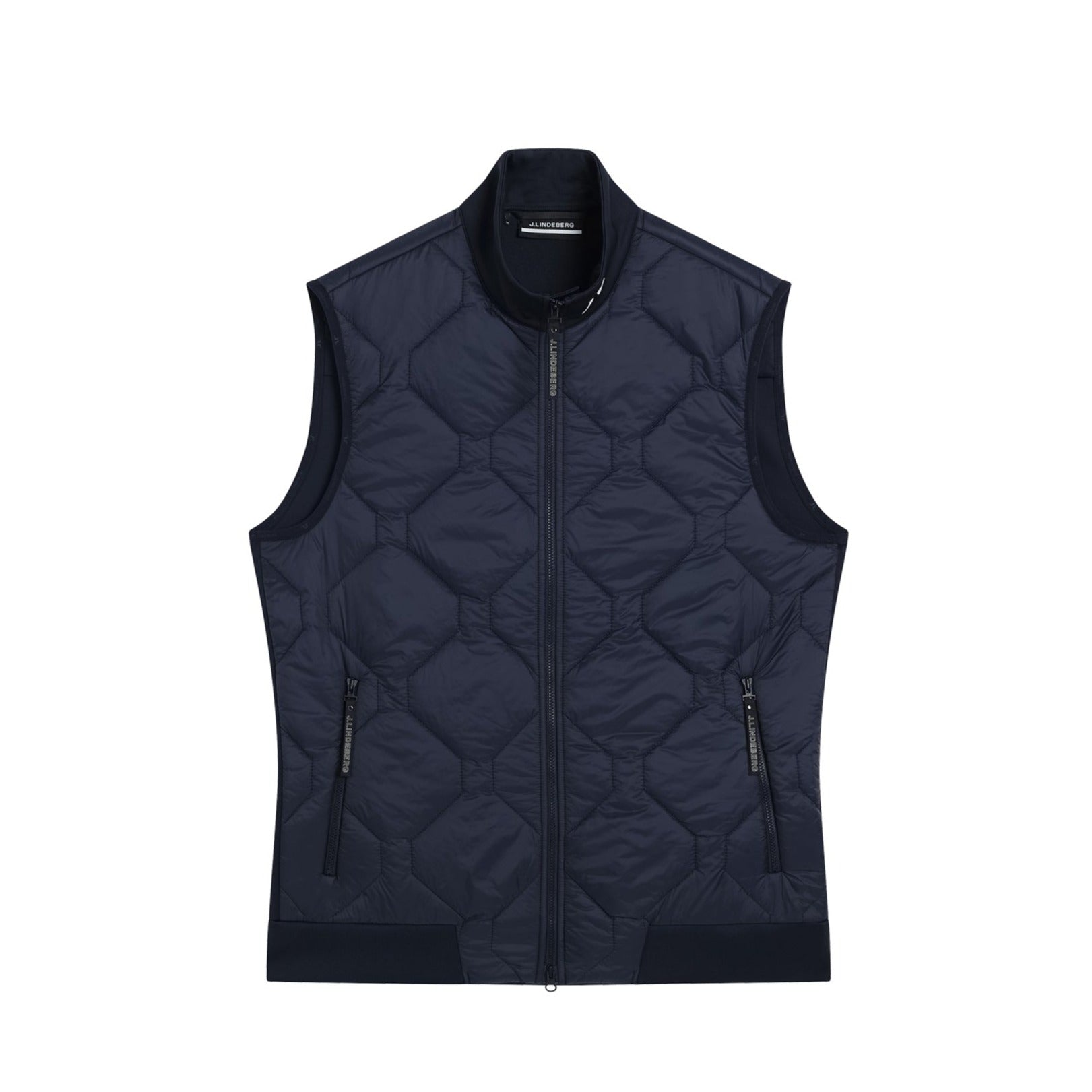 J.Lindeberg Quilt Hybrid Golf Vest AMOW09220
