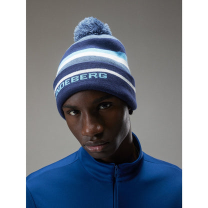 J.Lindeberg Stripe Golf Beanie GMAC07800