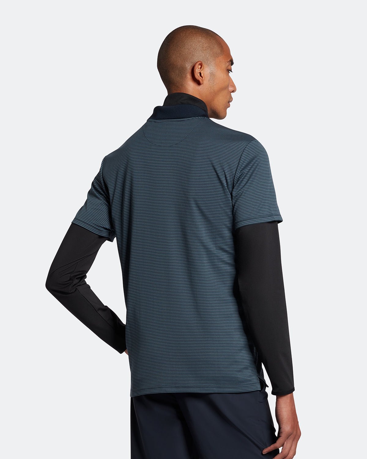 Lyle & Scott Microstripe Golf Polo Shirt SP1464GC