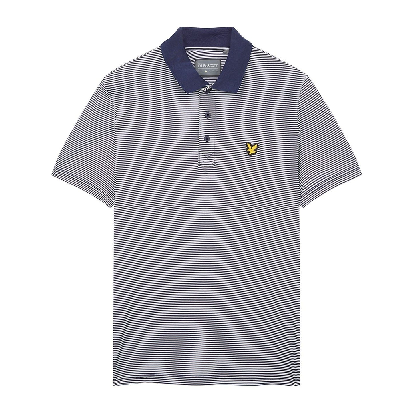 Lyle Scott Microstripe Golf Polo Shirt SP GC
