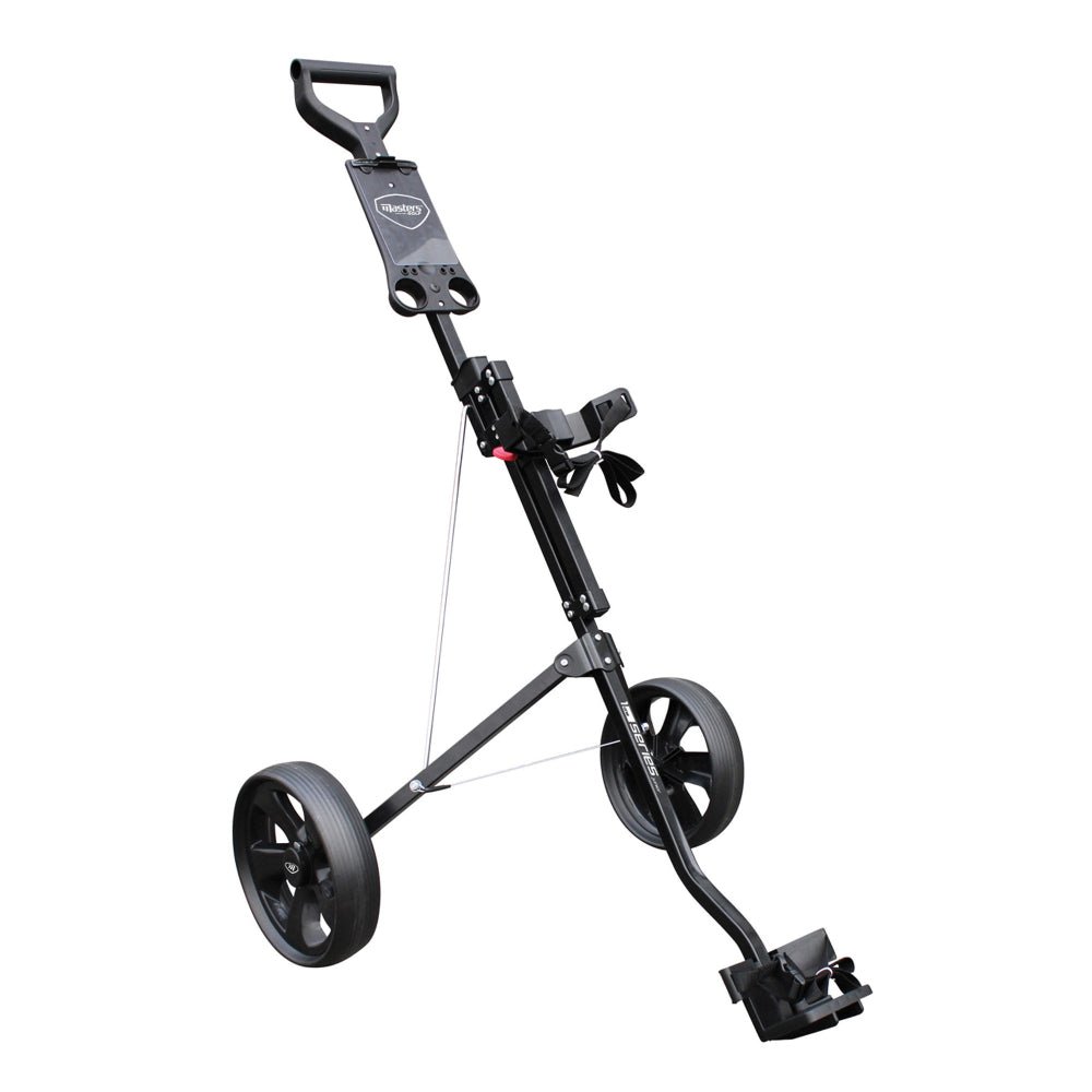 Masters 1 Series 2 Wheel Push Trolley | Black