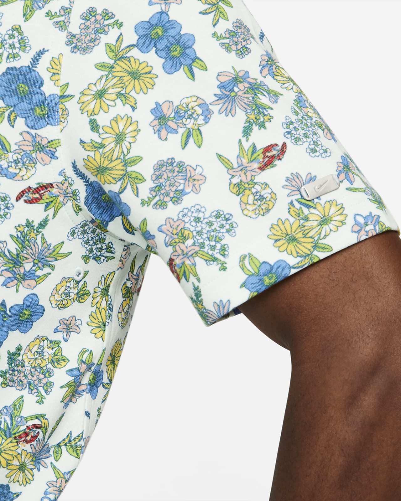 Nike Dri-Fit Player Floral Print Golf Shirt DH0940