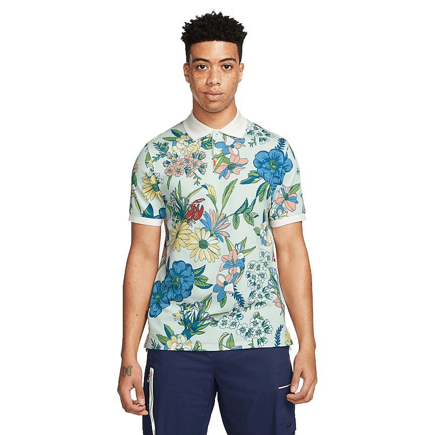 Nike Floral Golf Polo Shirt DH