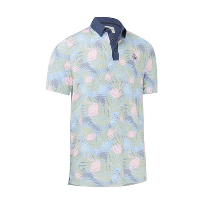 Original Penguin Flamingo Print Golf Polo Shirt OGKSC