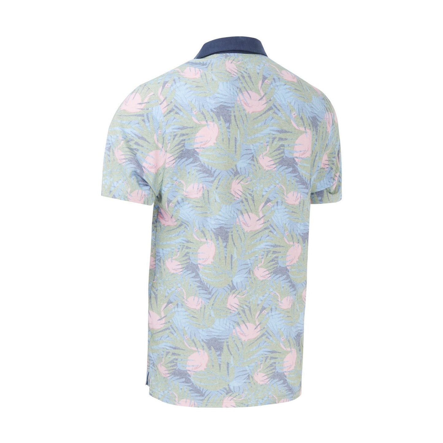 Original Penguin Flamingo Print Golf Polo Shirt OGKSC032