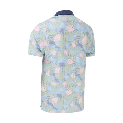 Original Penguin Flamingo Print Golf Polo Shirt OGKSC032