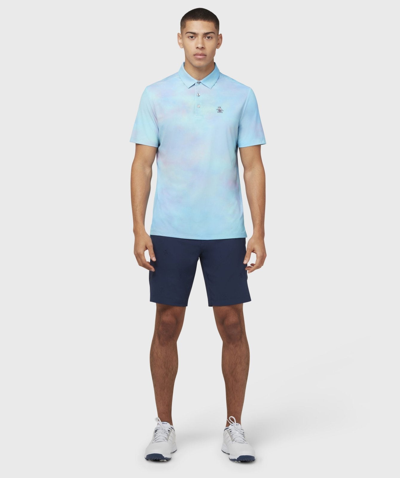 Original Penguin Tie Dye Print Golf Polo Shirt OGKSC028