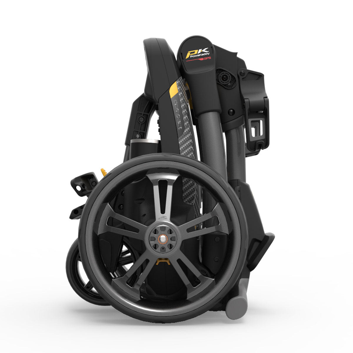 Collapsible 18 Hole Powakaddy CT8 GPS EBS Golf trolley