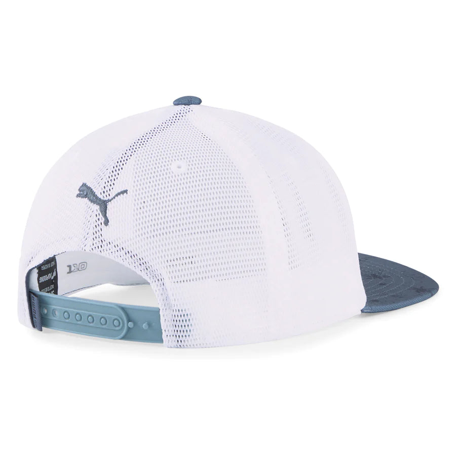 Puma Tropical Bliss P Trucker Snapback Golf Cap 024258