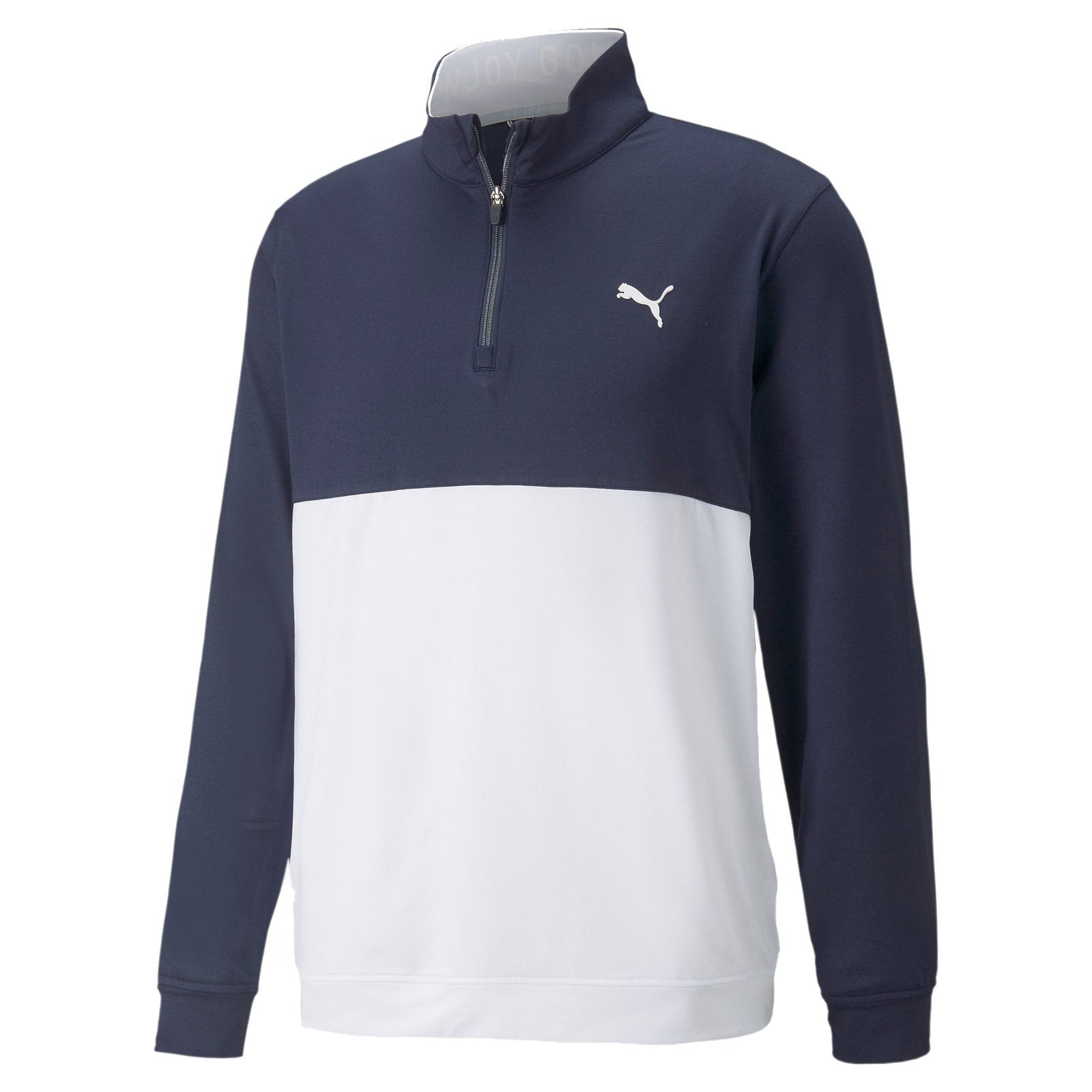 Puma Gamer Colour Block Zip Golf Top