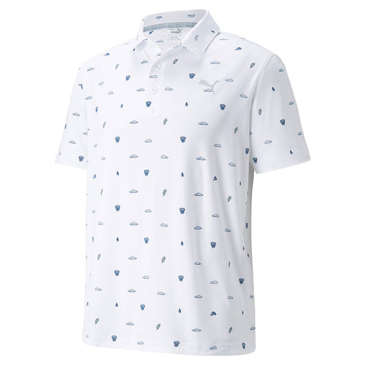 Puma MATTR Pouring Buckets Golf Polo Shirt 533848