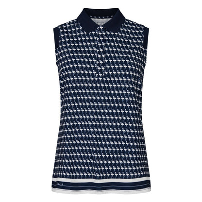 Rohnisch Ladies Sleeveless Deni Golf Polo Shirt 111522