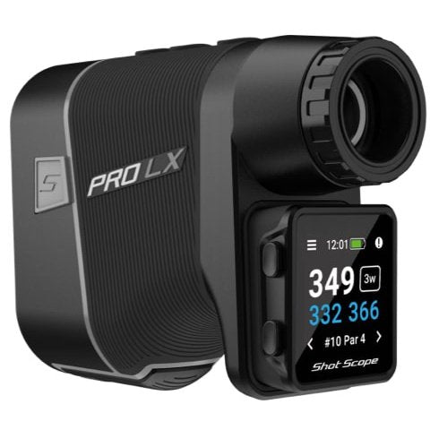 Shot Scope Pro LX+Golf Laser Rangefinder + H4 Handheld GPS