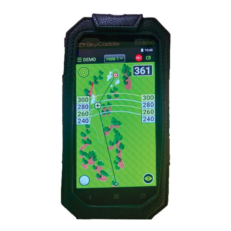 SkyCaddie Golf SX500/SX550 Leather Holster