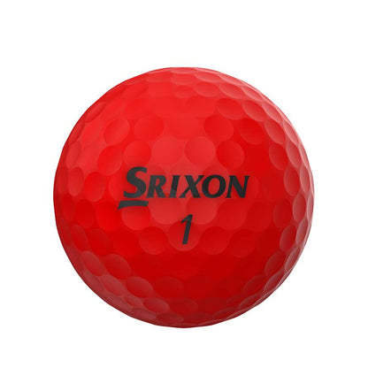 Srixon Soft Feel Brite Golf Balls | Red