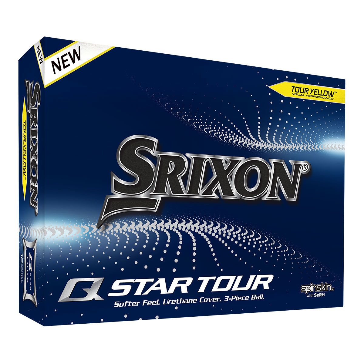 Srixon Q Star Tour Golf Balls | Yellow