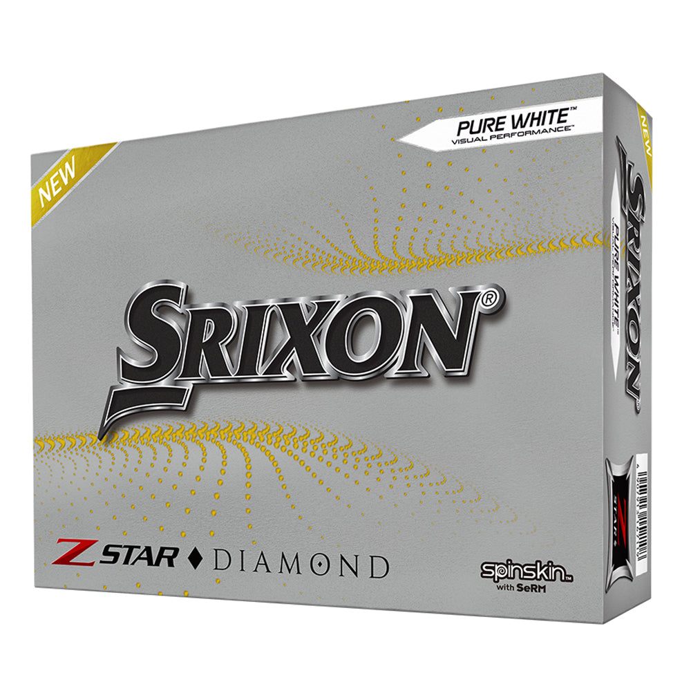 Srixon Z-Star Diamond Golf Balls White