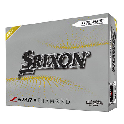 Srixon Z-Star Diamond Golf Balls White