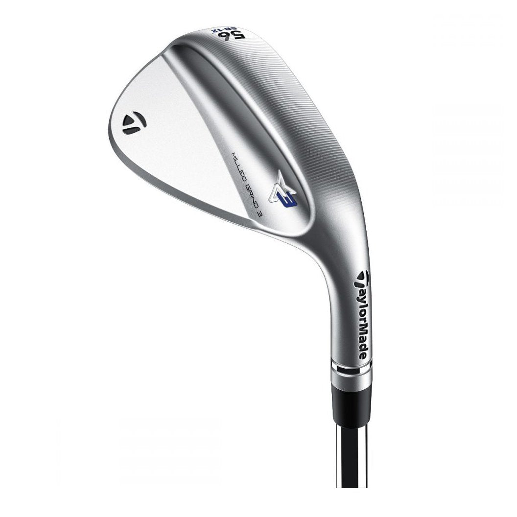 Left Handed TaylorMade Milled Grind 3 Golf Wedge | Satin Chrome