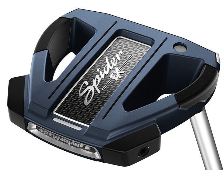 Left Handed TaylorMade Spider EX Navy Golf Putter | Slant Neck