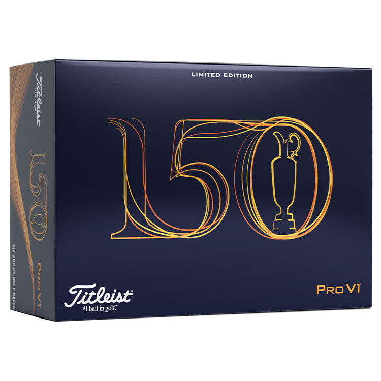 Titleist Limited Edition Pro V1 150th Open Golf Balls | Half Dozen