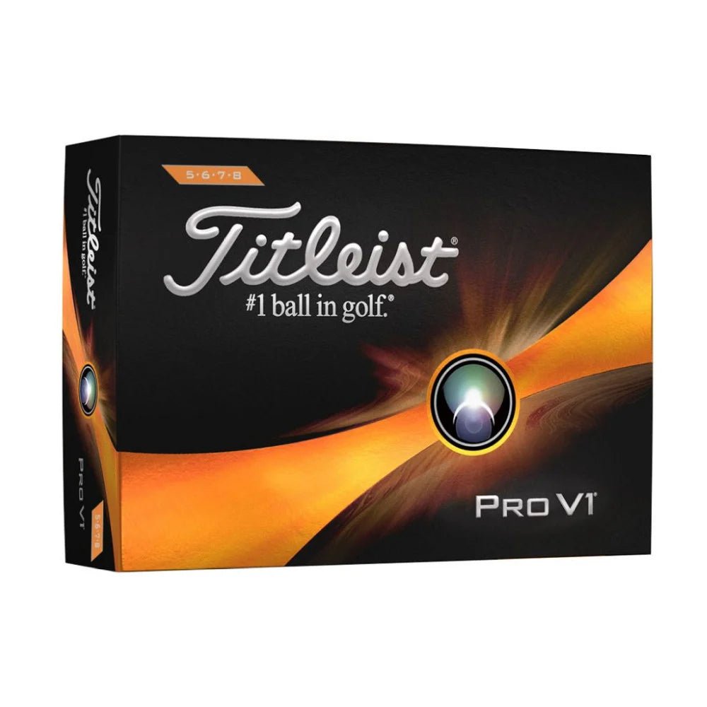 Titleist 2023 Pro V1 High Numbers Golf Balls | White