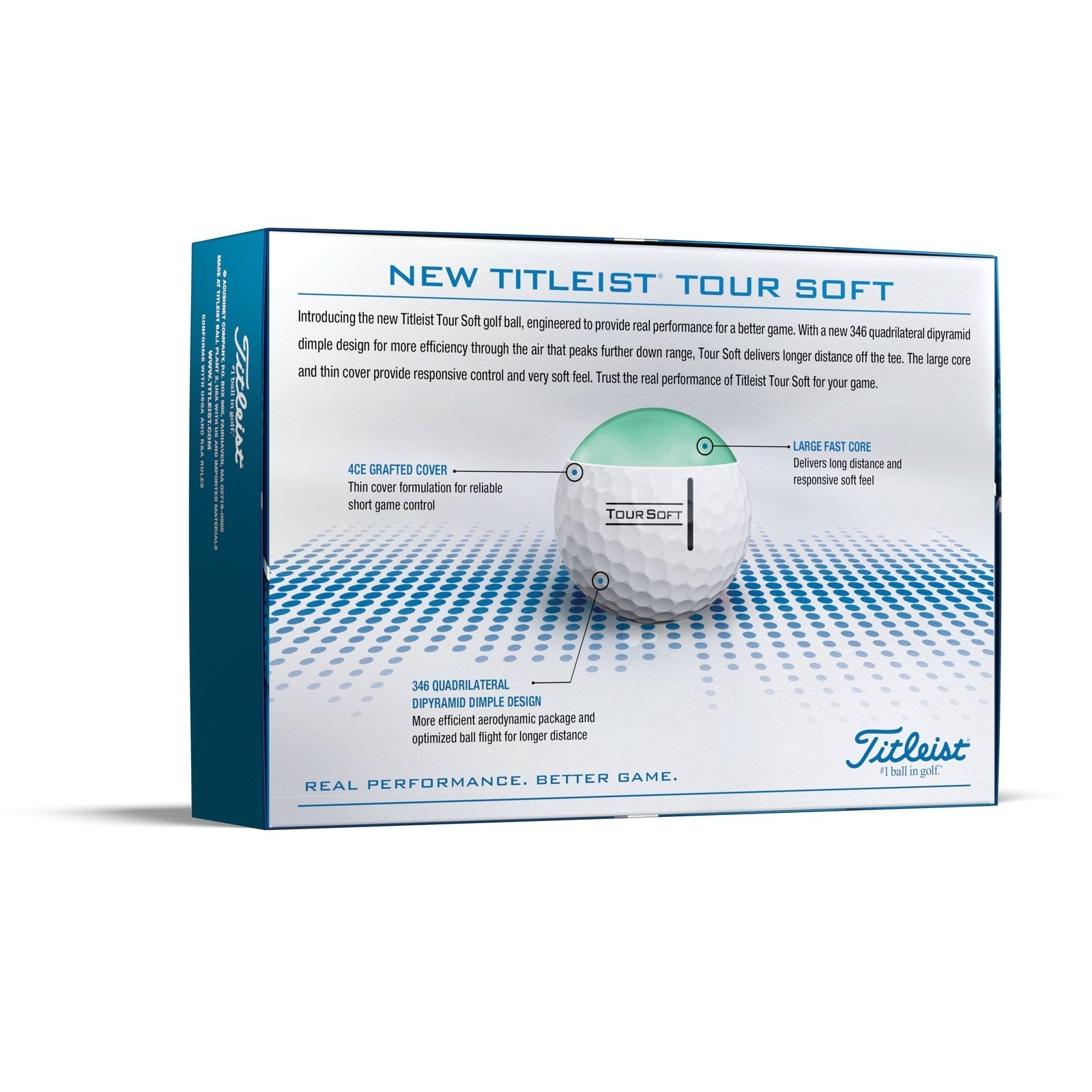 Titleist Tour Soft Golf Balls | White
