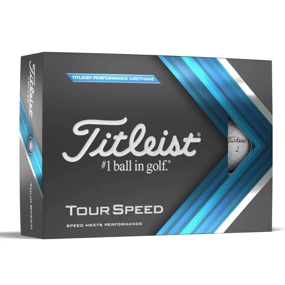 Titleist Tour Speed Golf Balls | White