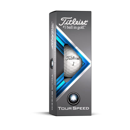 Titleist Tour Speed Golf Balls | White