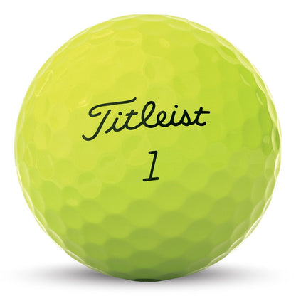 Titleist Tour Speed Golf Balls | Yellow