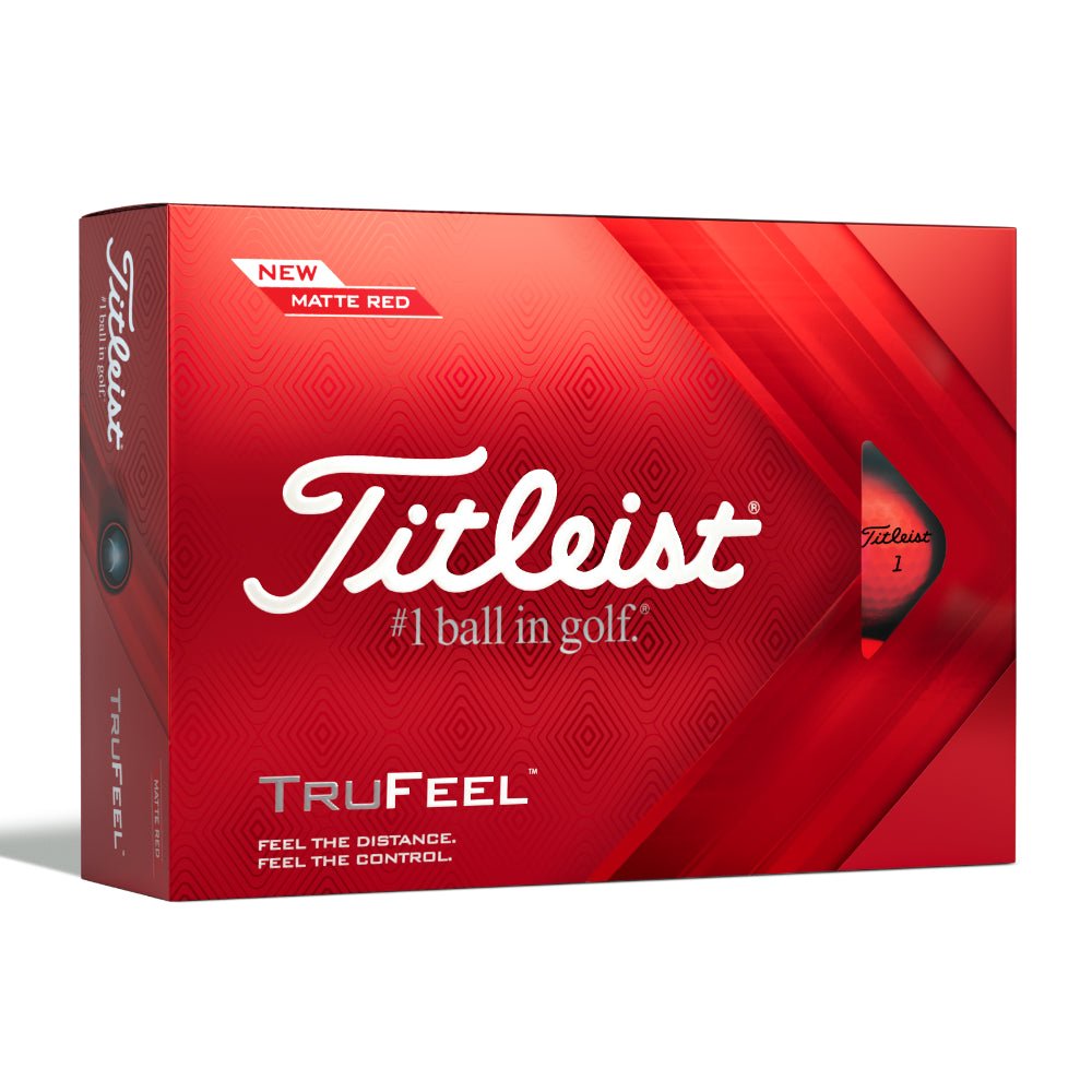 Titleist TruFeel Golf Balls | Red