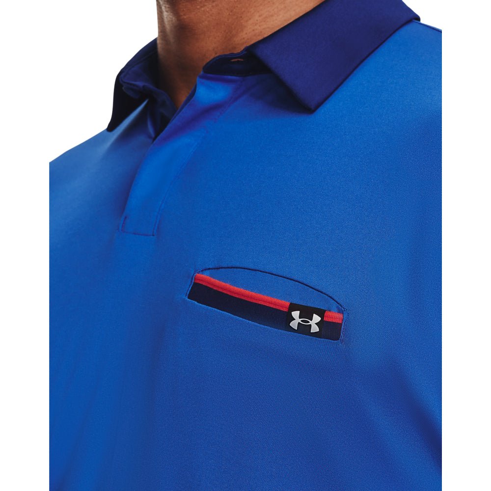 Under Armour Playoff 2.0 Pocket LS Golf Polo Shirt 1373687